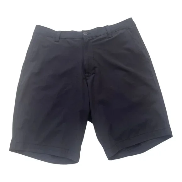 Banana Republic Men's Comfort Flat Front Shorts Black size 36 golf shorts - Picture 5 of 14
